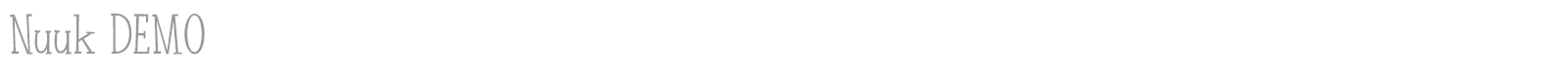 Nuuk font preview